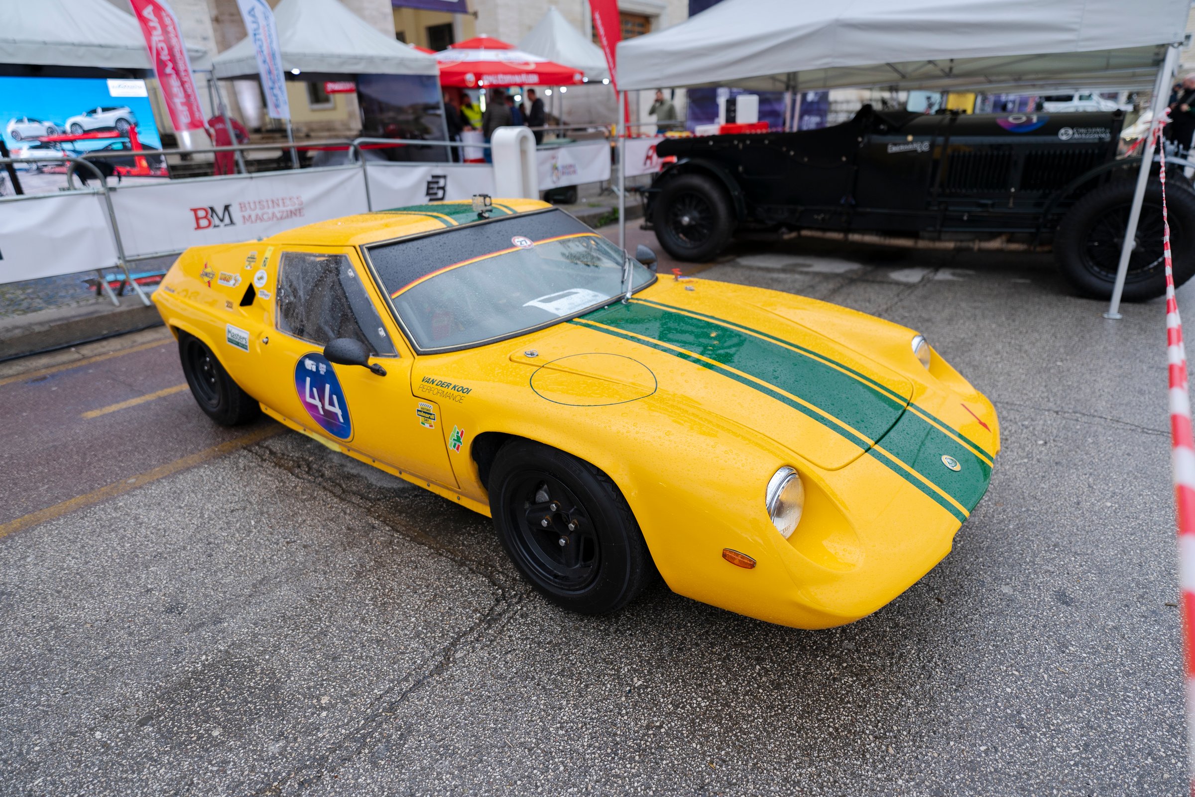 Albania Tirana car expo fair in city center, Old retro car, Mother Teresa square  29 March 2025