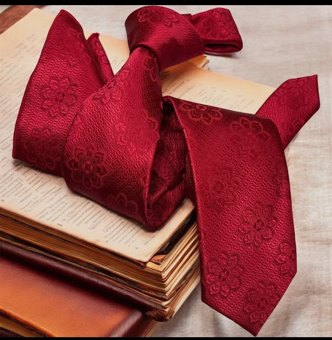 Designer specialty tie