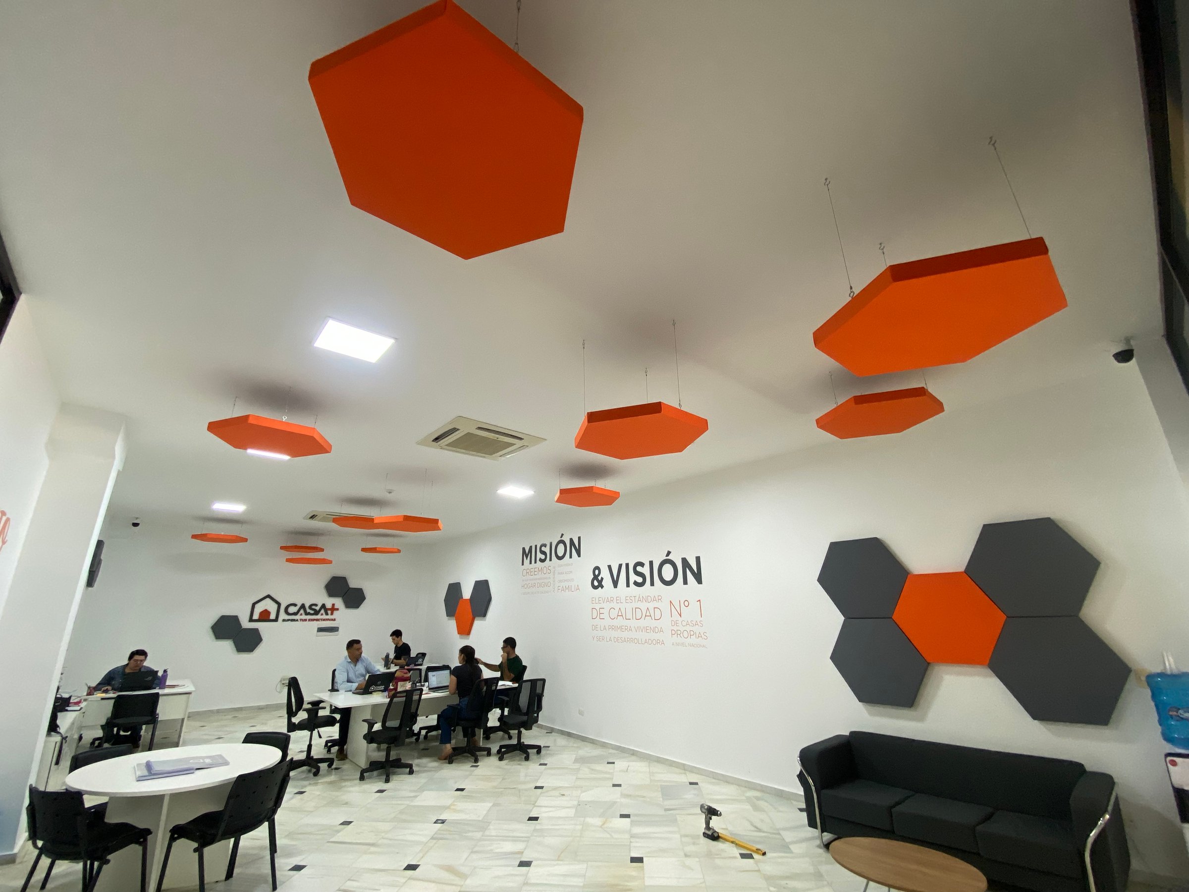 Proyecto acústico para Casa+ en Ciudad del Este