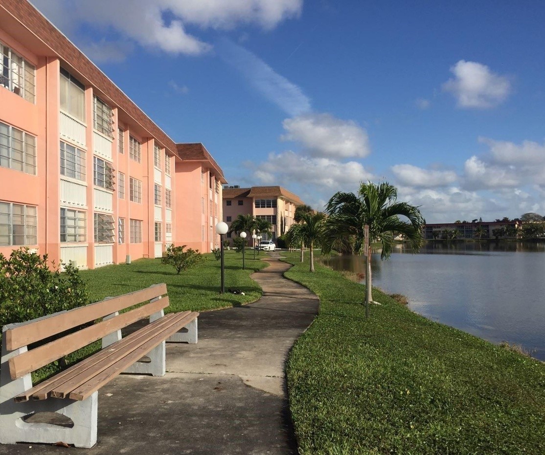 Another stunning view of Sixth Moorings condominium complex