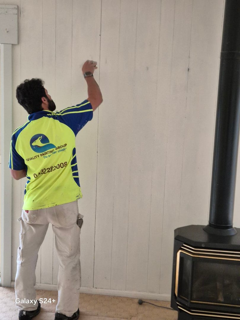 Quality Painting Group team at work