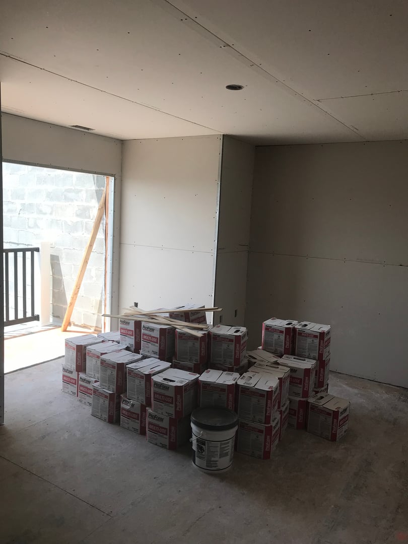 M&M Drywall and Paint LLC - Professional drywall installation project in Upper Gwynedd Township Montgomery County PA