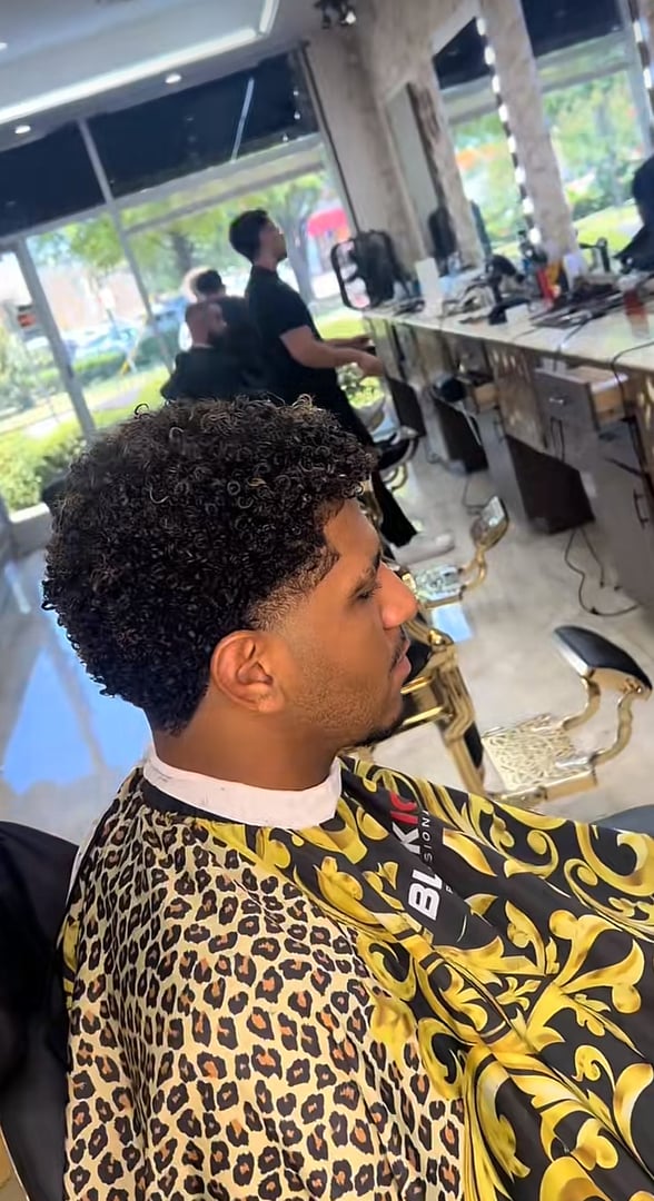 Professional barbering result