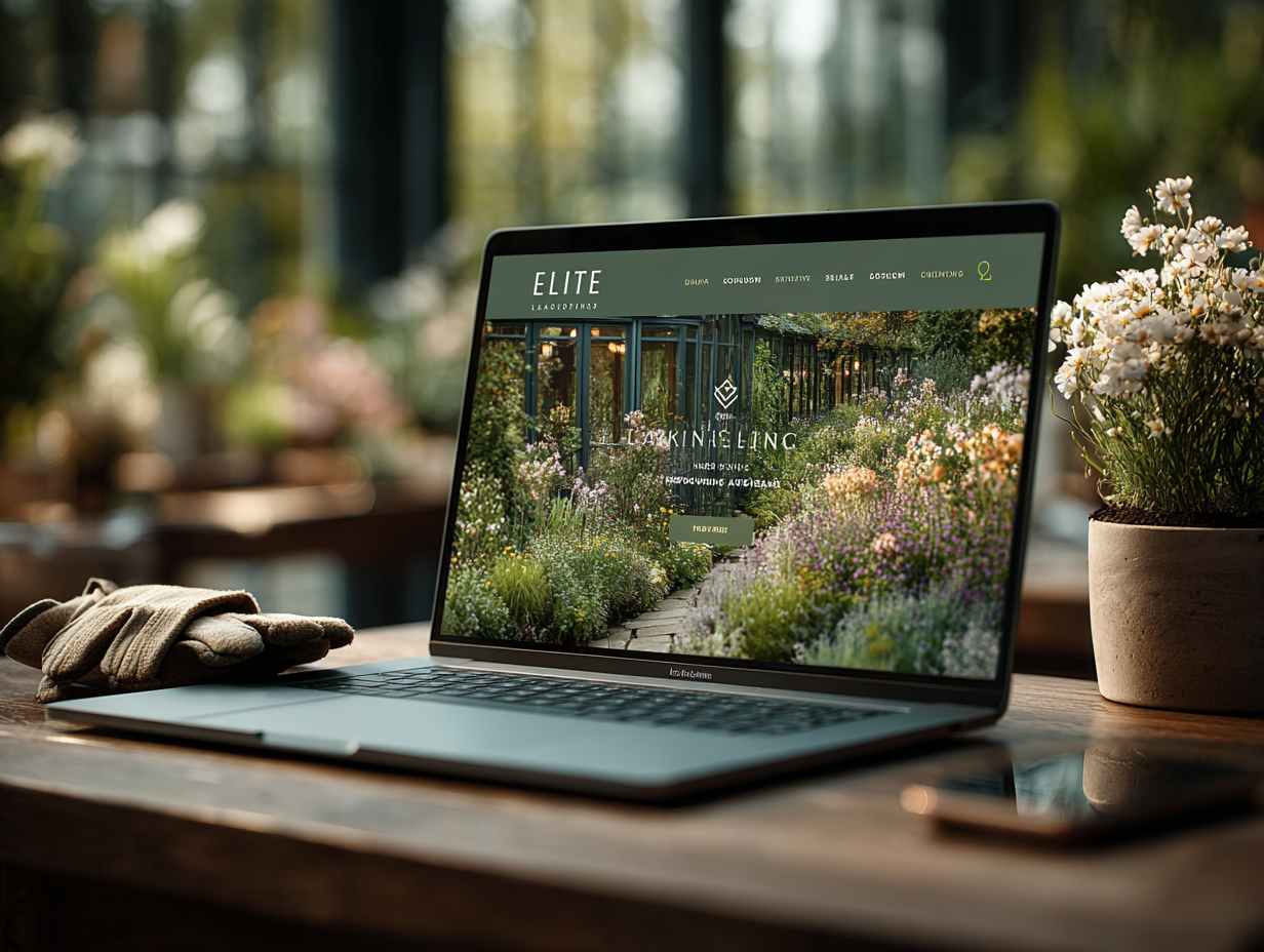 Elite Landscaping Website Design