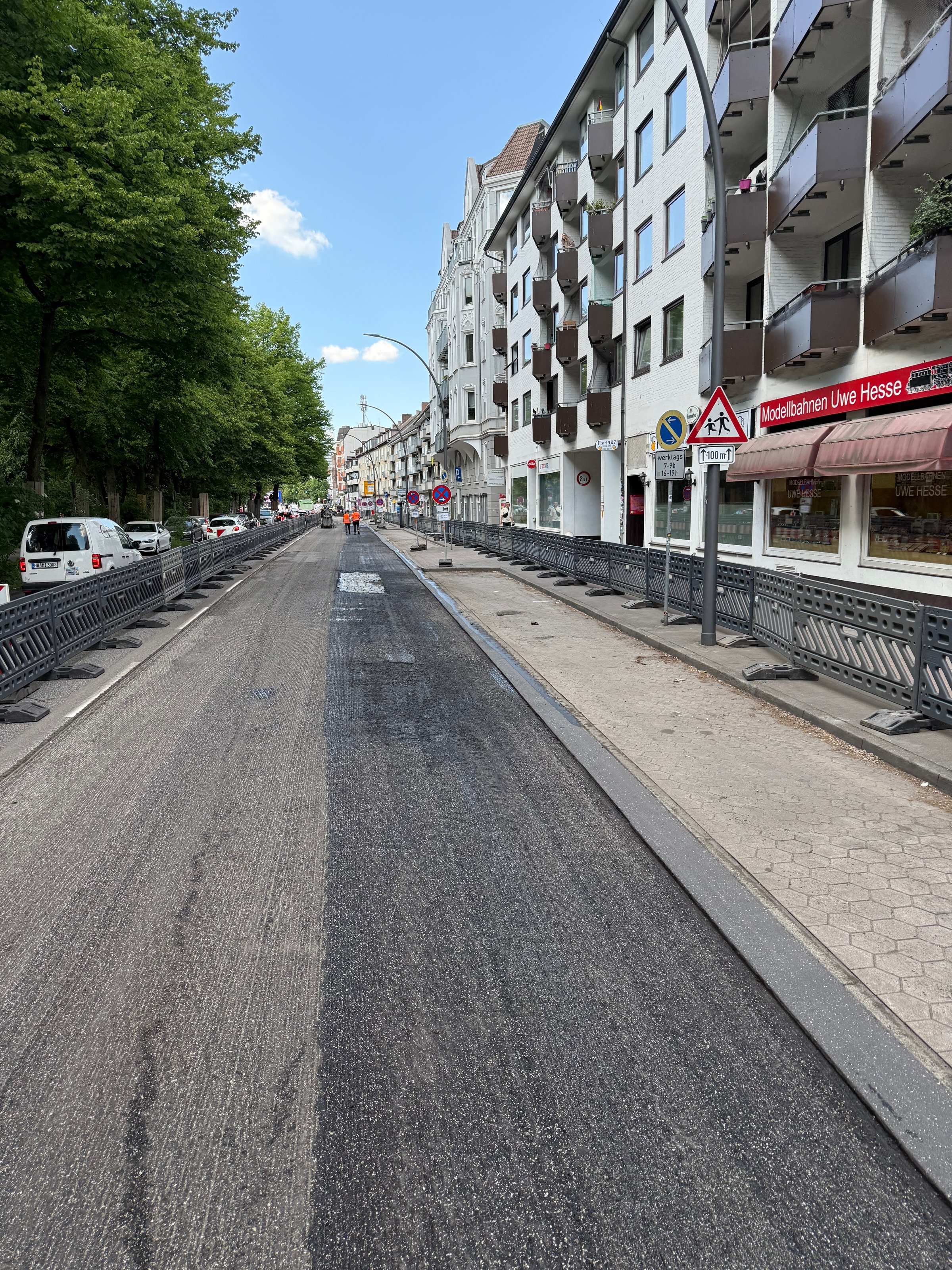 Straßenbau Reinigung