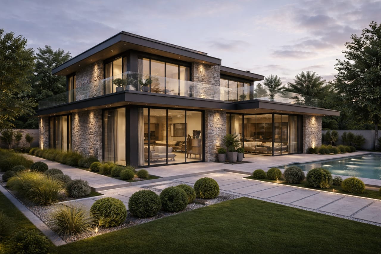 Luxury Modern House interior