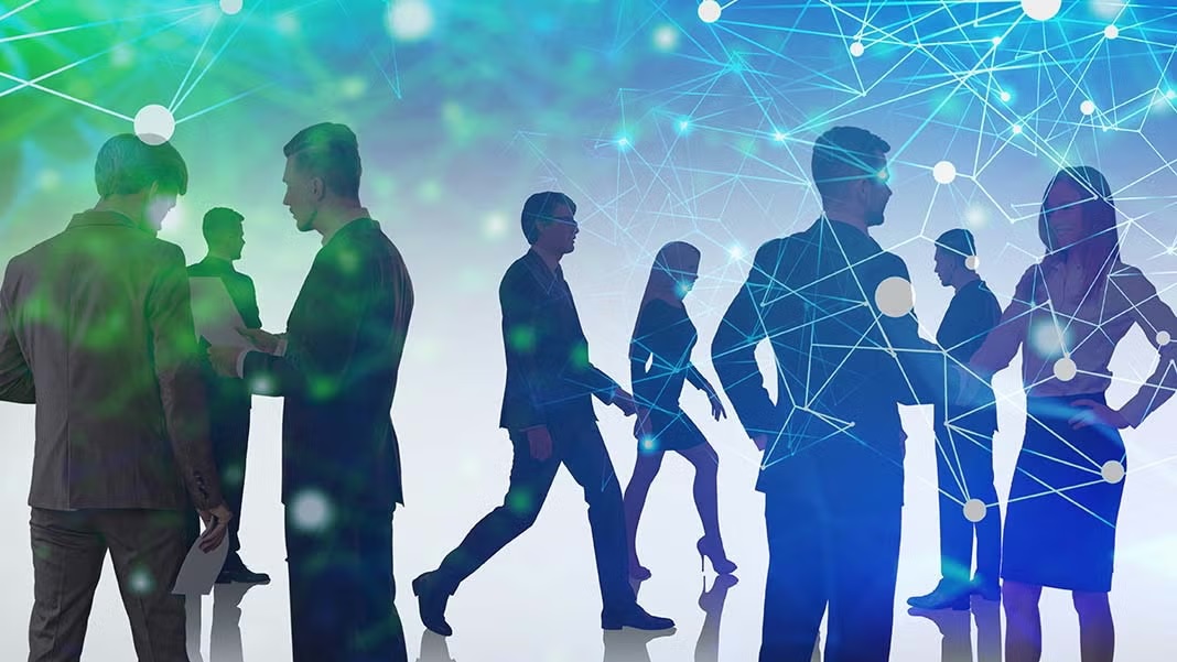 Business networking event