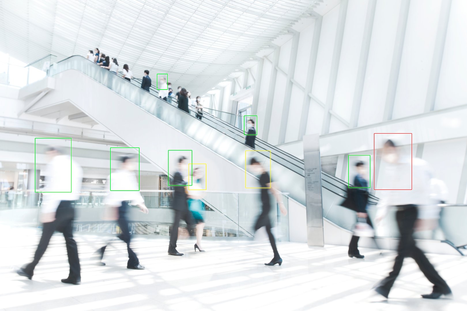 Business people lifestyle with new normal life