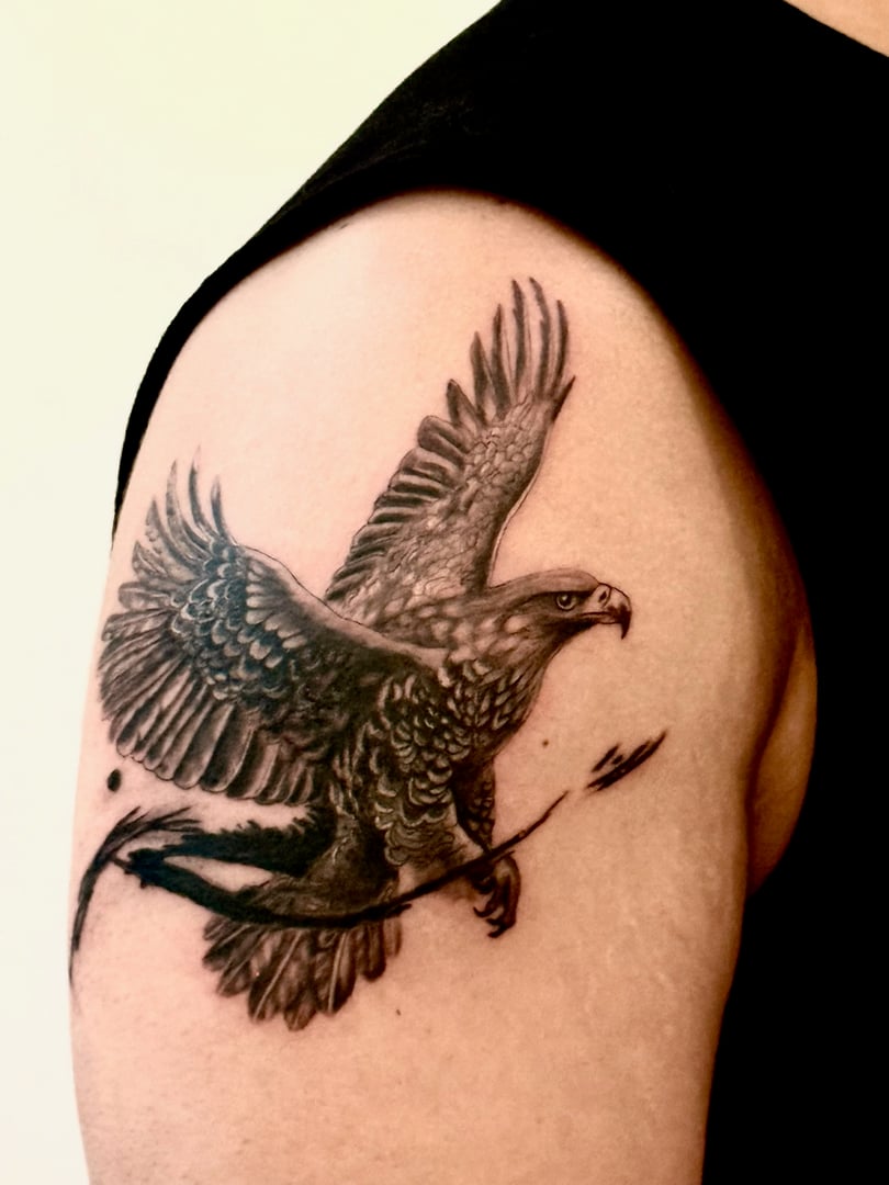 Tatuaje realizado por Victoria Lavā - Trabajo de portafolio