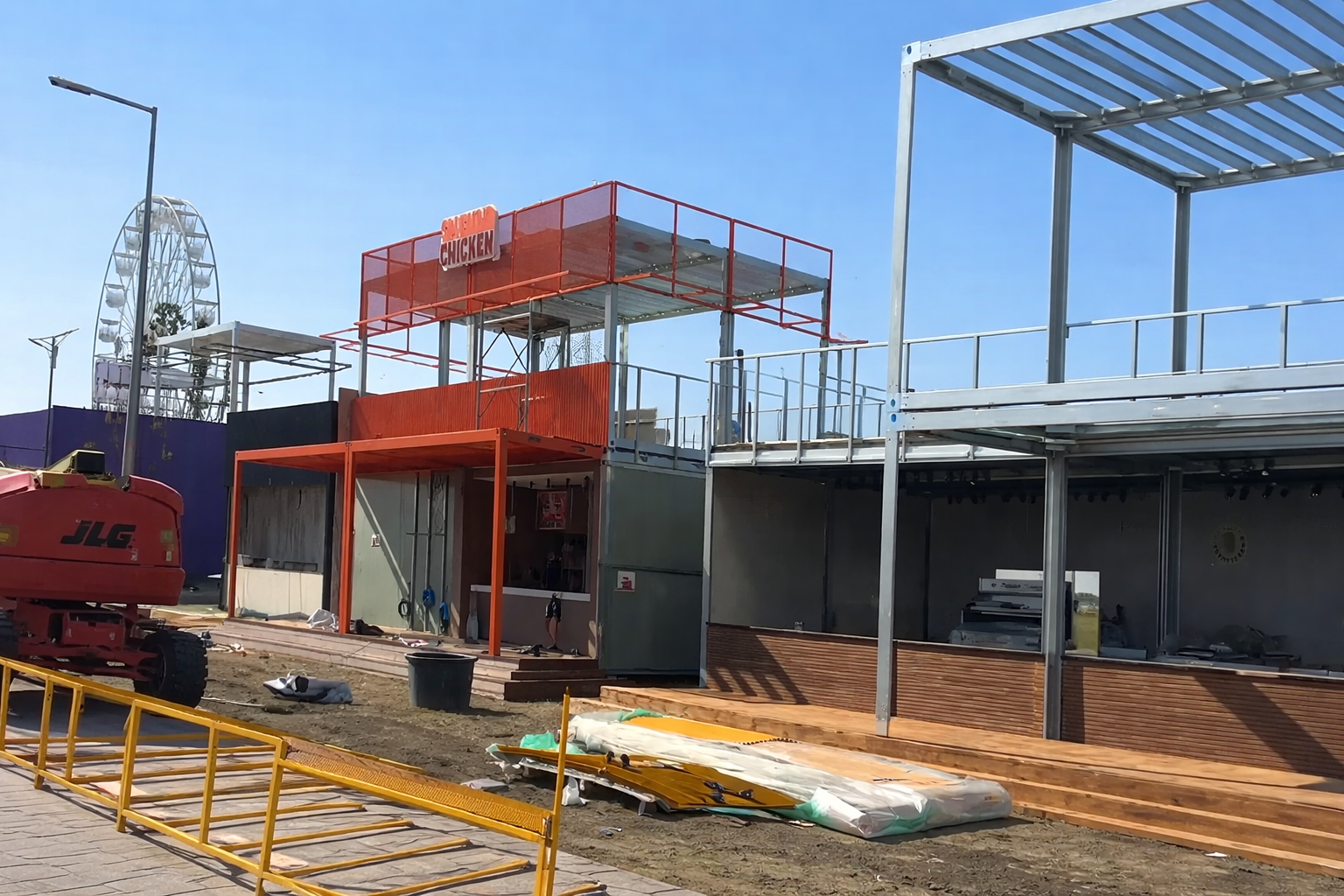 Randare 3D complex modular KitContainer