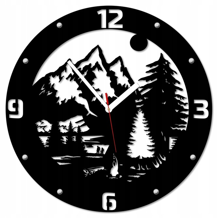 Zegar góry górskie wędrówki