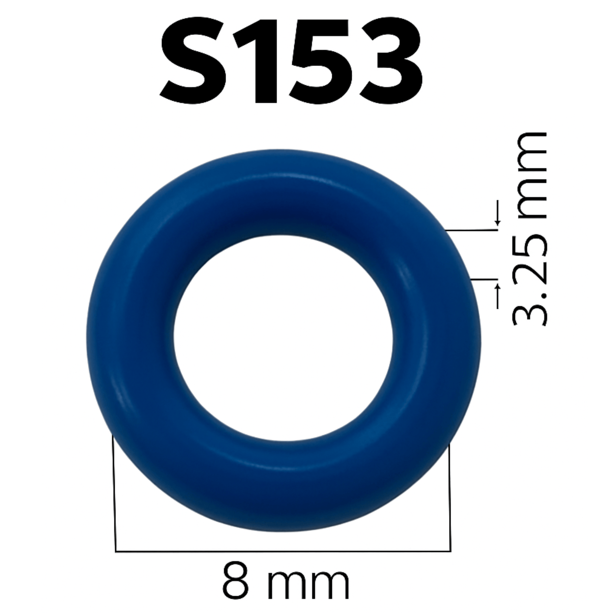 S153 Sello Para Inyector De Urvan 2.5L Inferior, Sentra, Ford Triton, Tiida