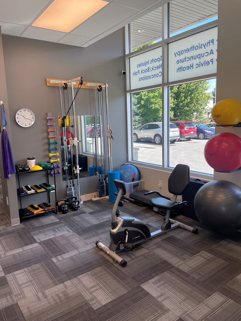 Gym area at Richmond clinic