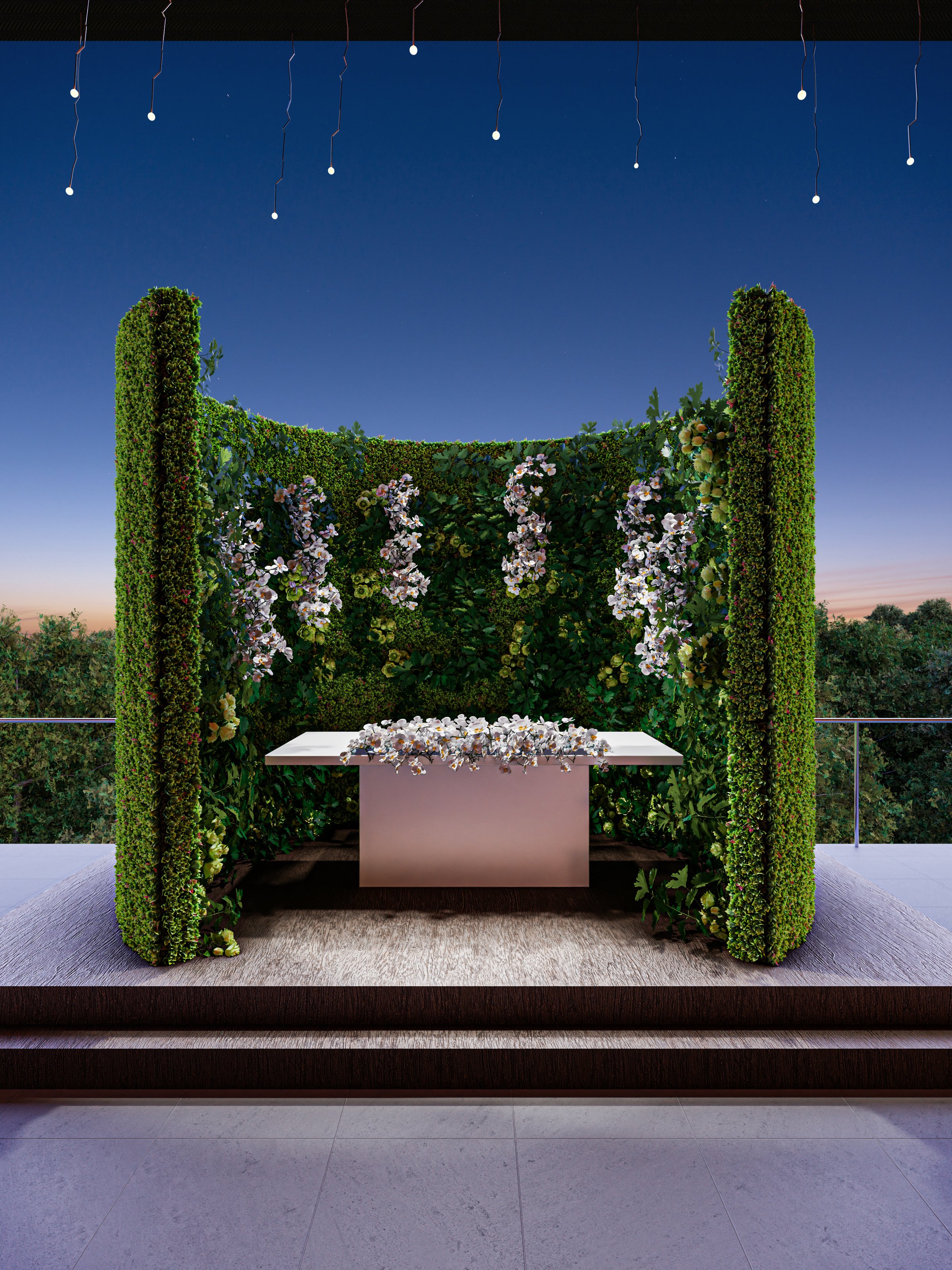 Vista del proyecto Eventos