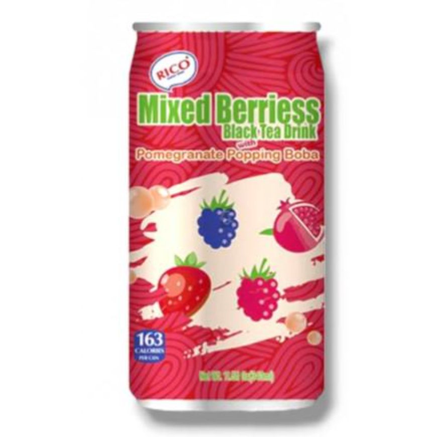 Mixed Berries Bubble Tea