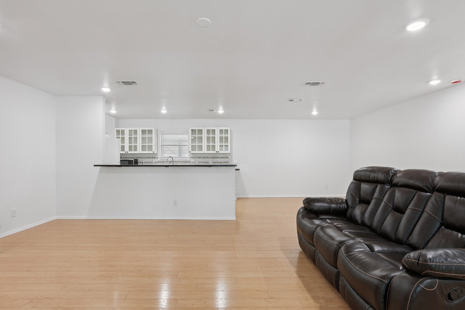 Front entrance and landscaping