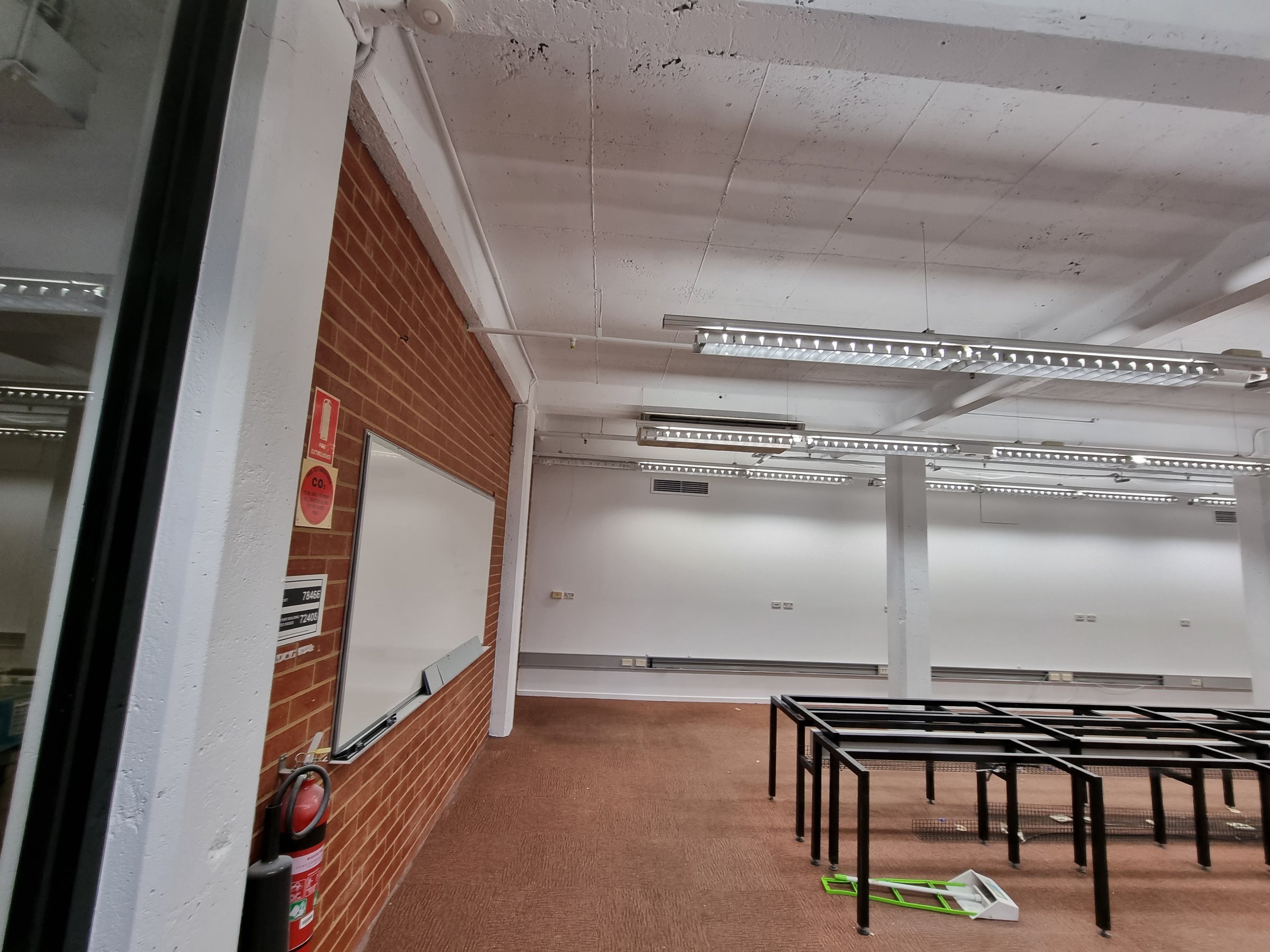 Quality Painting Group high-rise office complex project - detailed work in progress