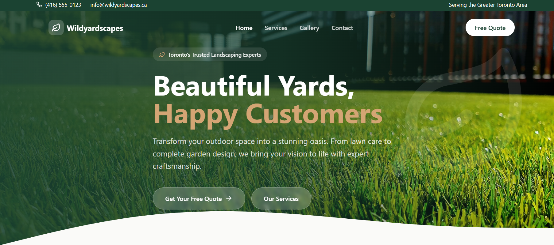 Website example build 4