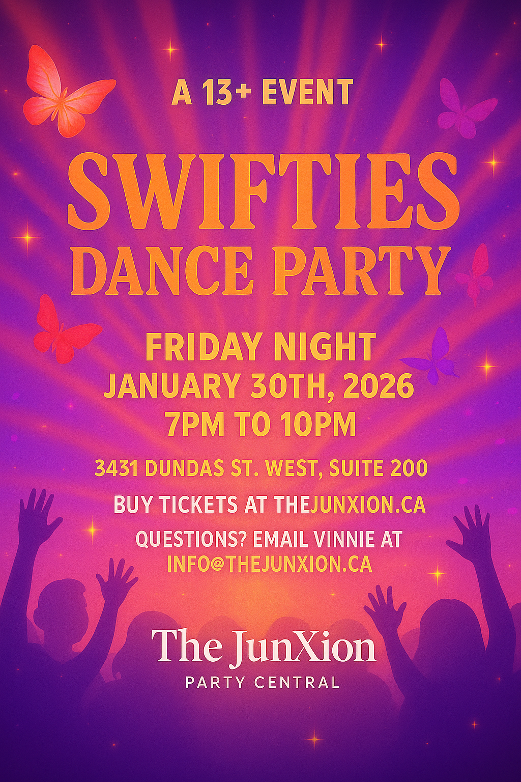 Swifties 13+ Friday Night January 30, 2025