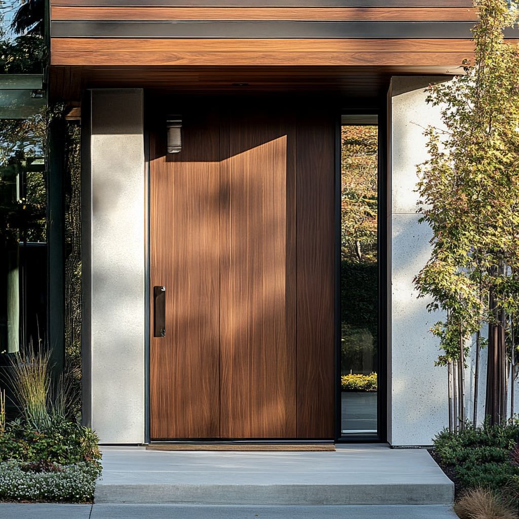 Puerta Principal IDERA - Diseño moderno