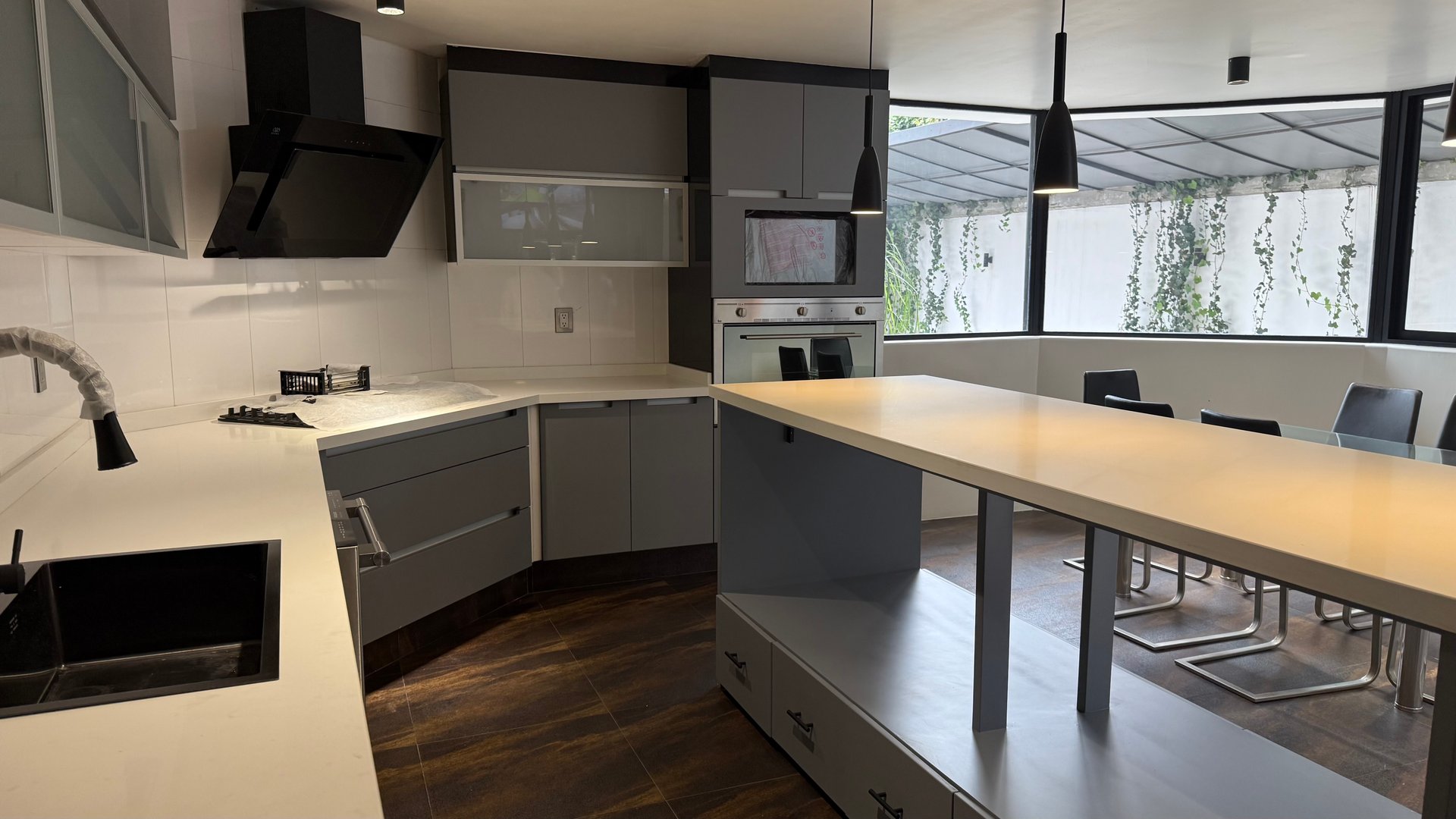 Cocina integral moderna