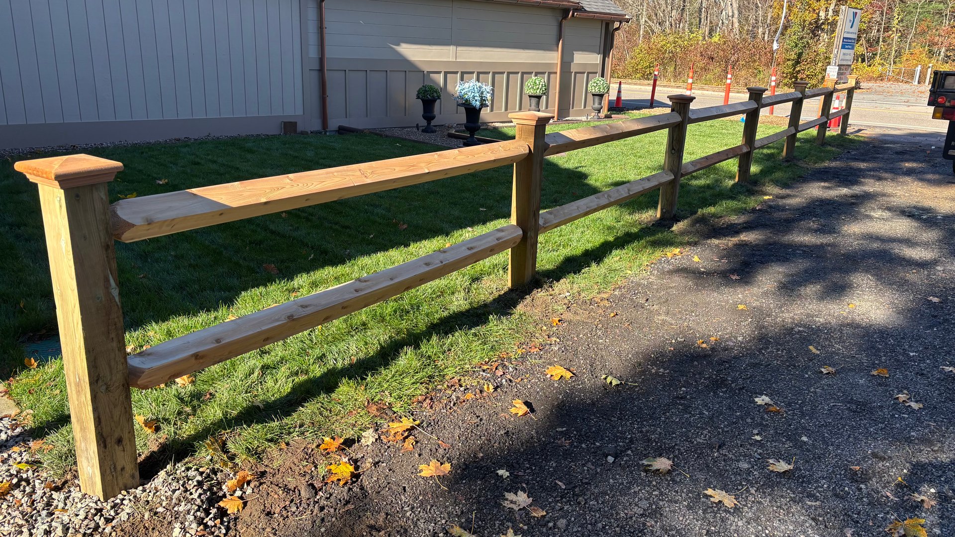 Professional fence installation