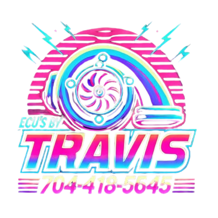 ECU BY TRAVIS - Custom ECU Tuning Logo