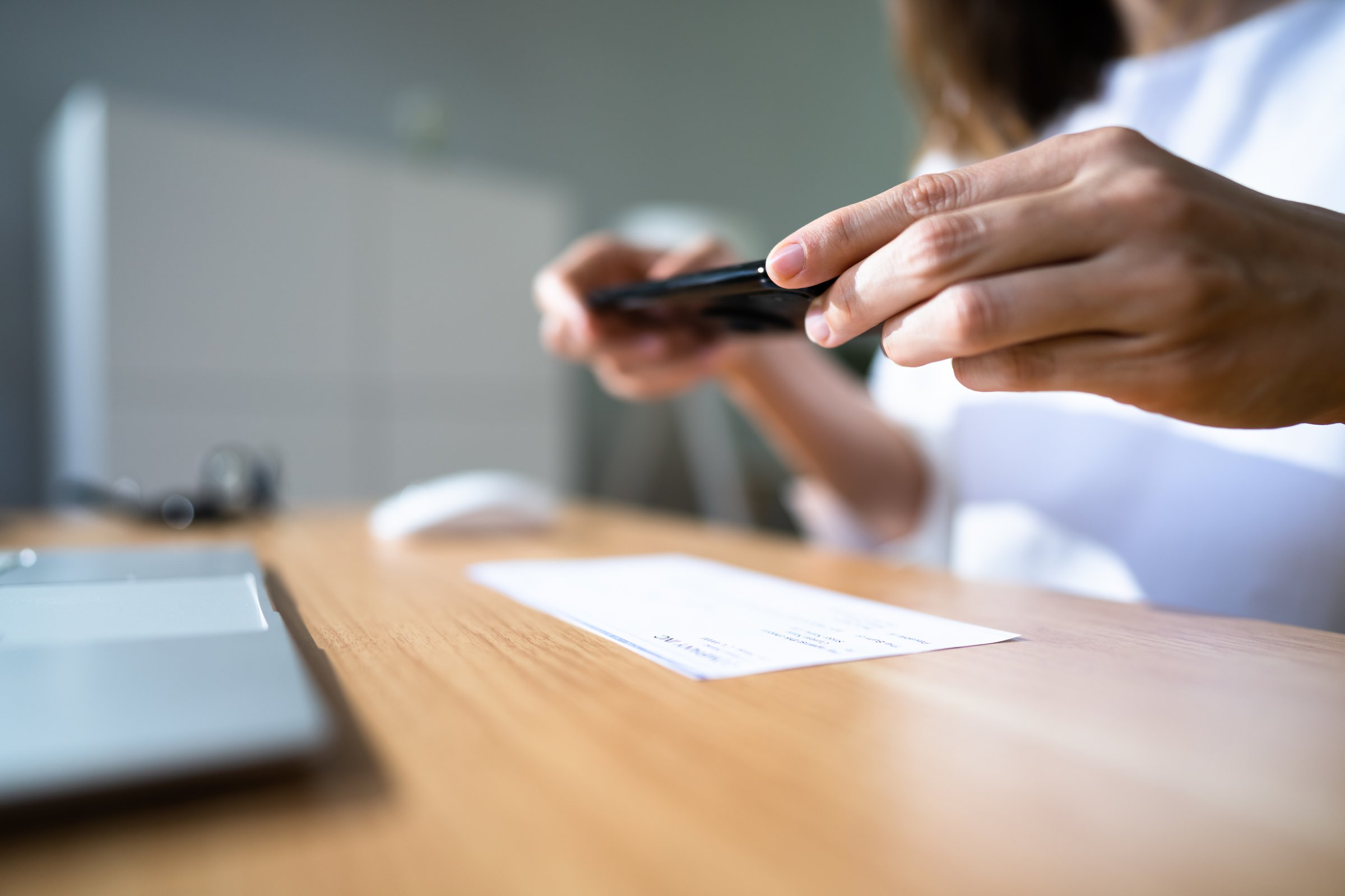 Remote Check Deposit Using Mobile Remote. Online Capture
