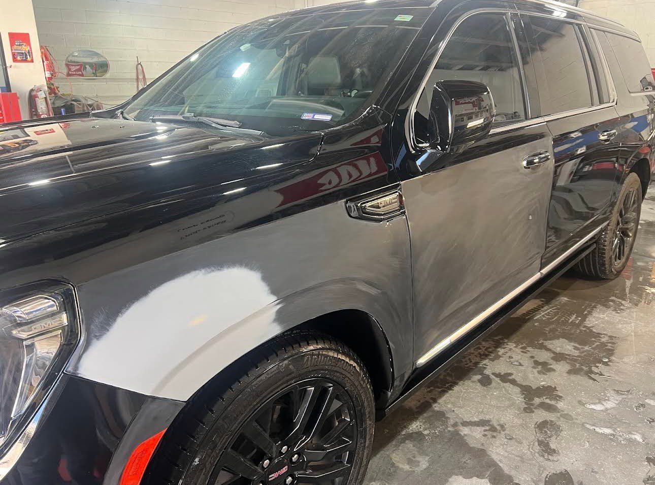 Collision repair showcase