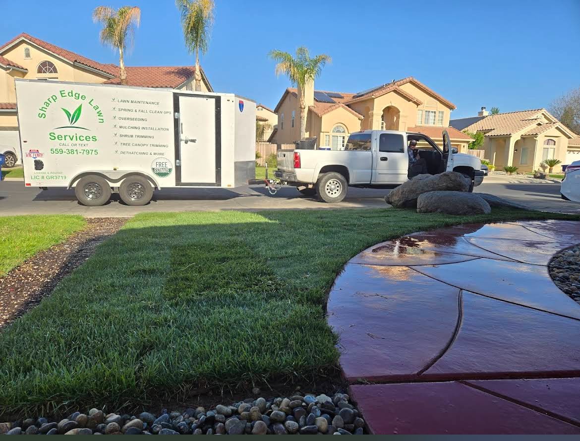 Lawn care project by Sharp Edge Lawn Services