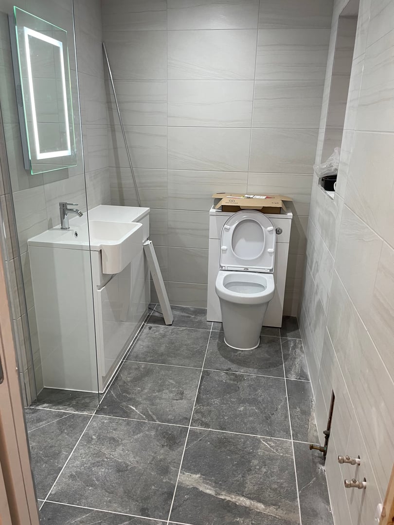 MJB Construction bathroom upgrade after