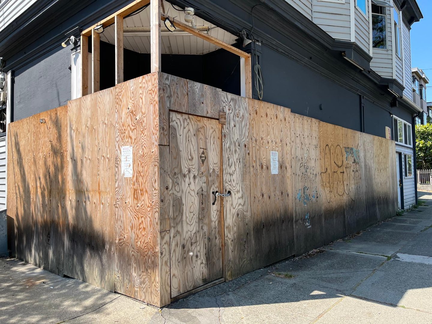 Before - Crack repair