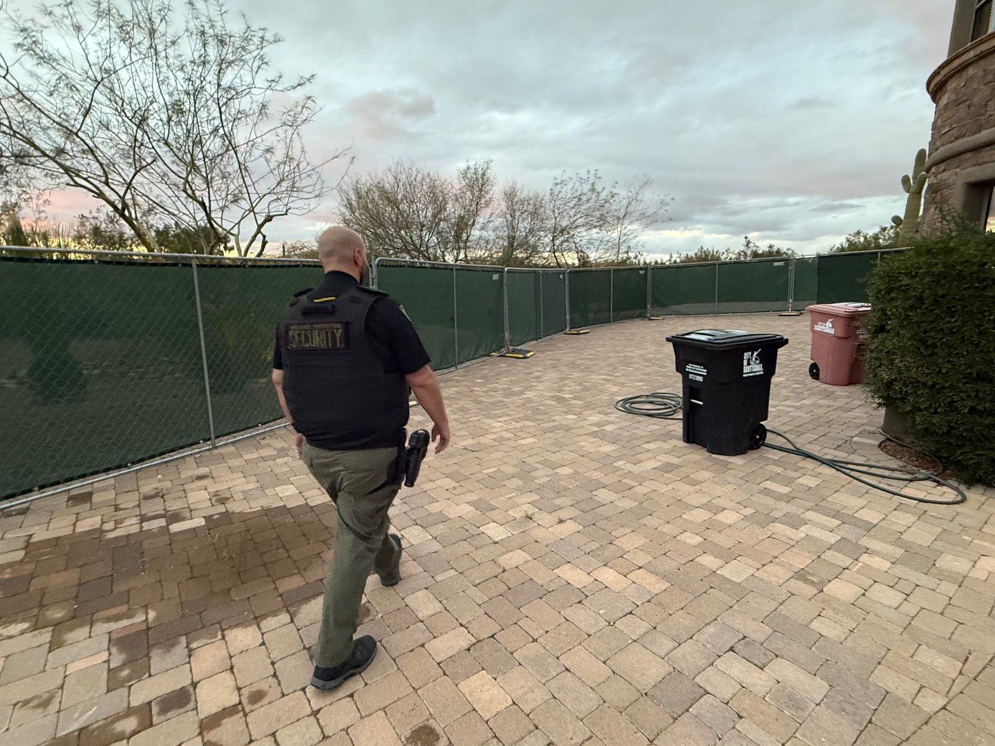 Armed security officer