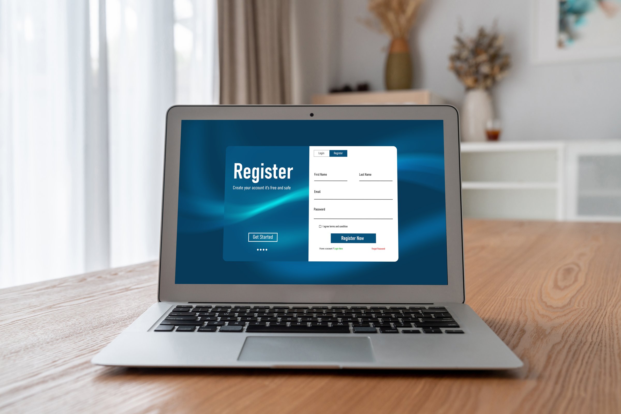 HVAC demo website - heating and cooling service site with trust-building legal pages and contact forms