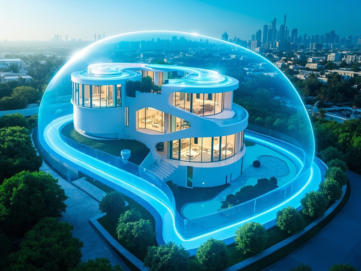 A virtual blue bubble protection concept for Smart Living & Environmental Solutions