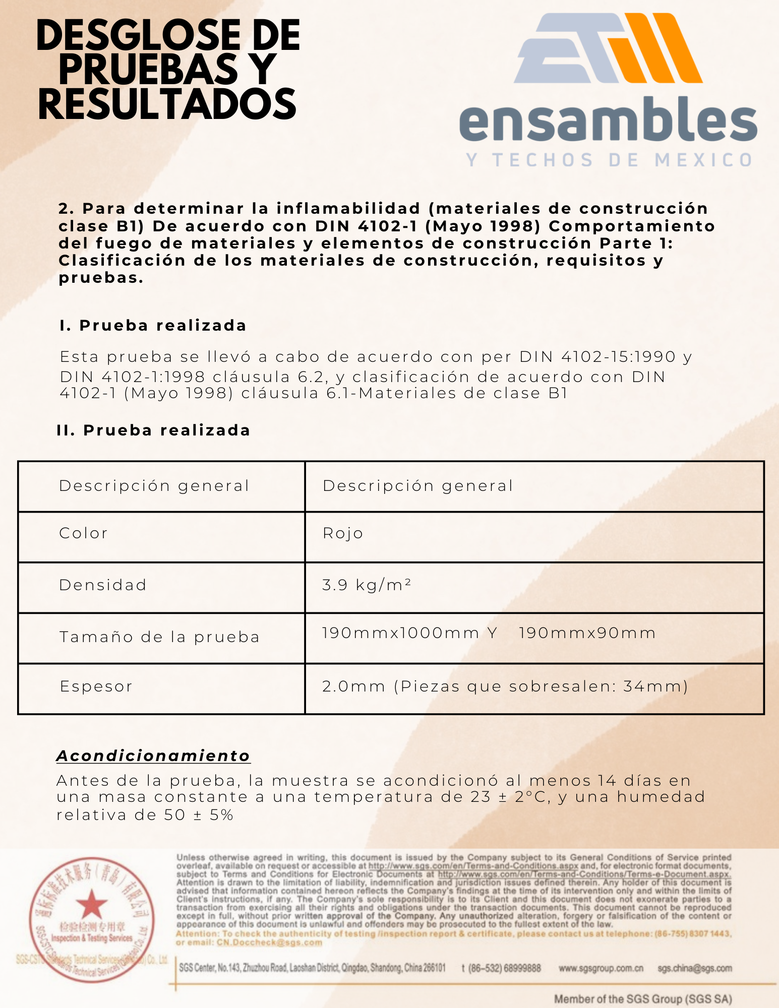 Certificado de Calidad 8