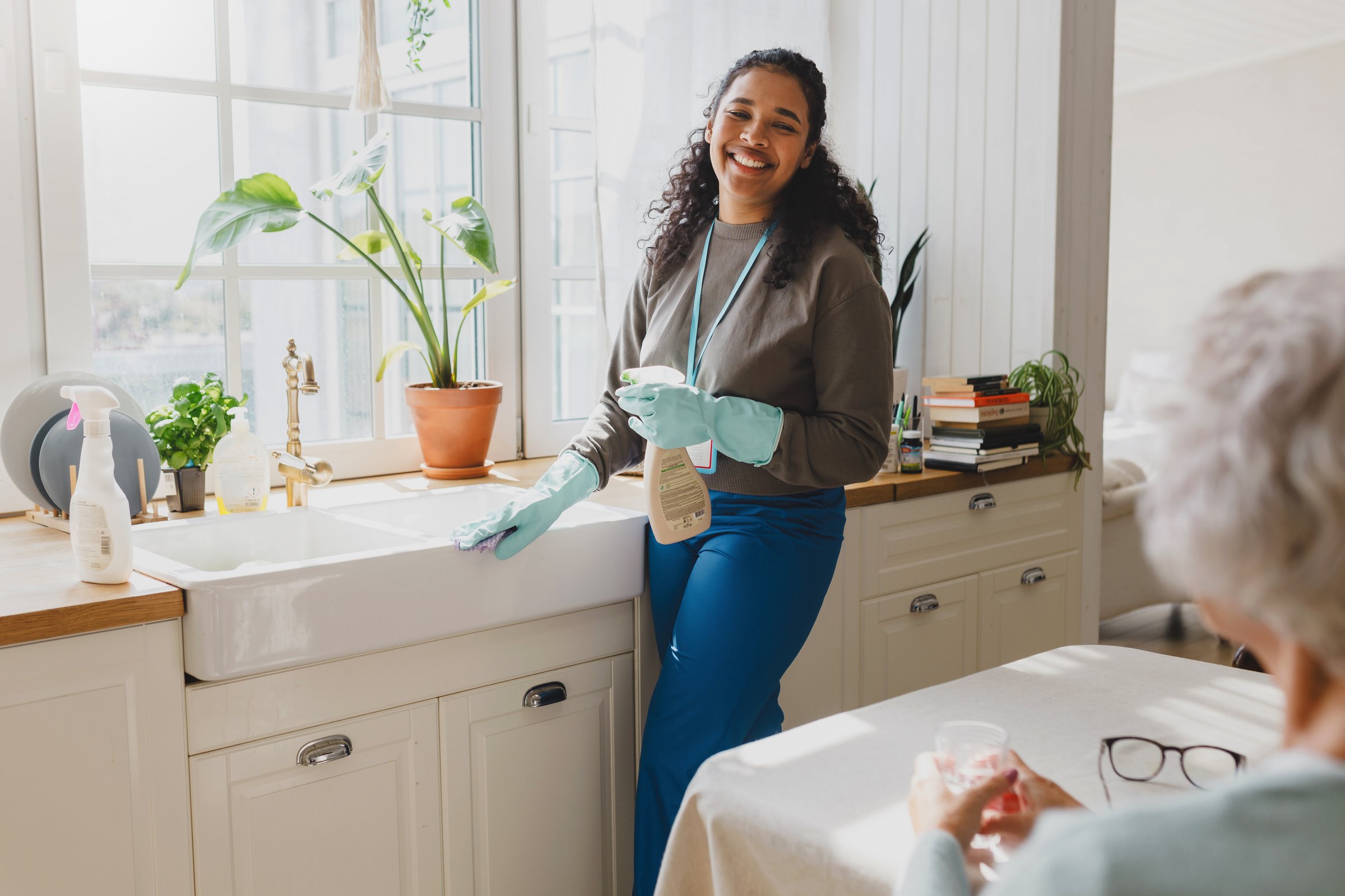 Community care cleaning service