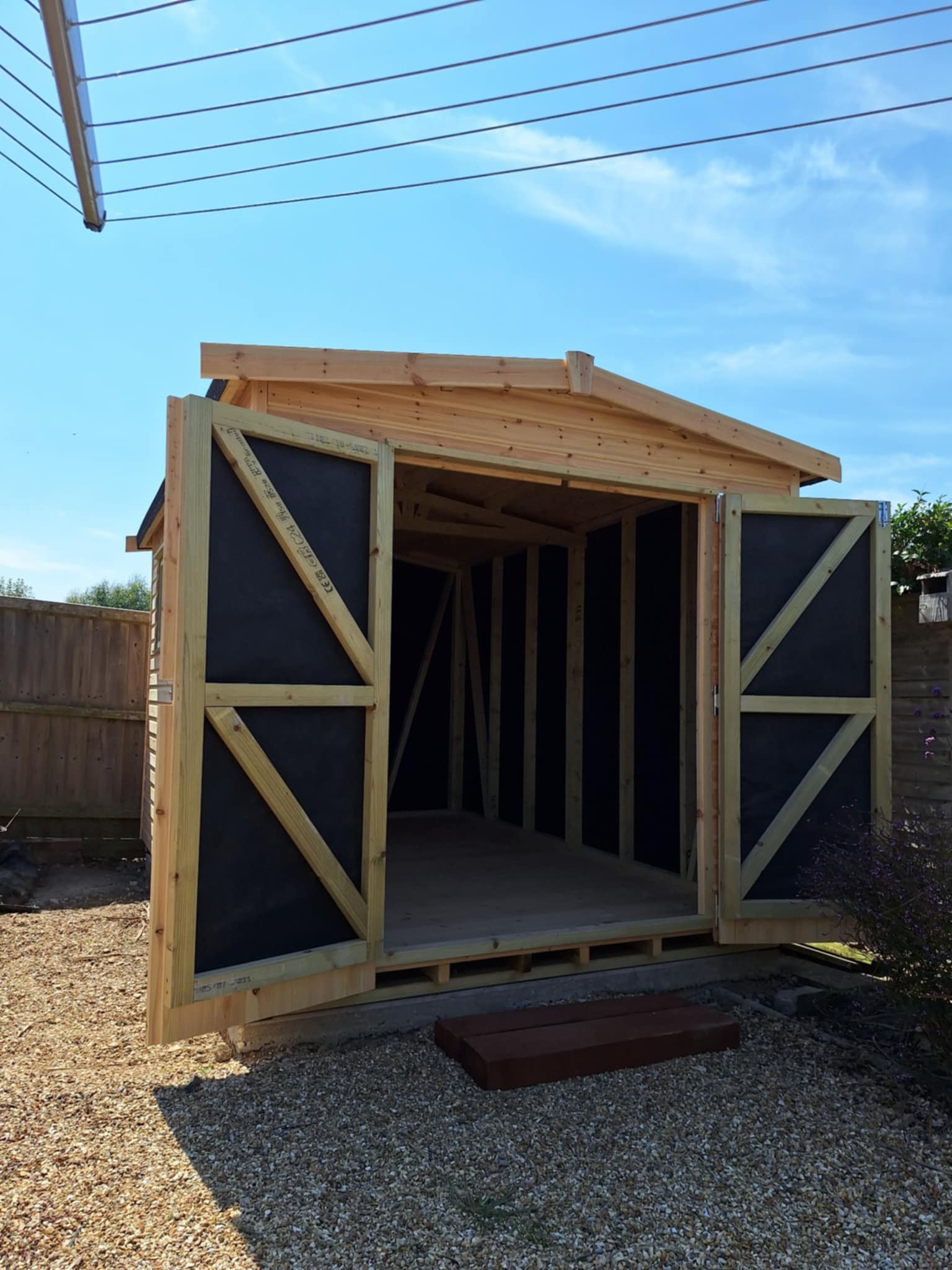 8ft x 12ft Heavy Duty Garden Workshop Shed by Bradbury Sheds