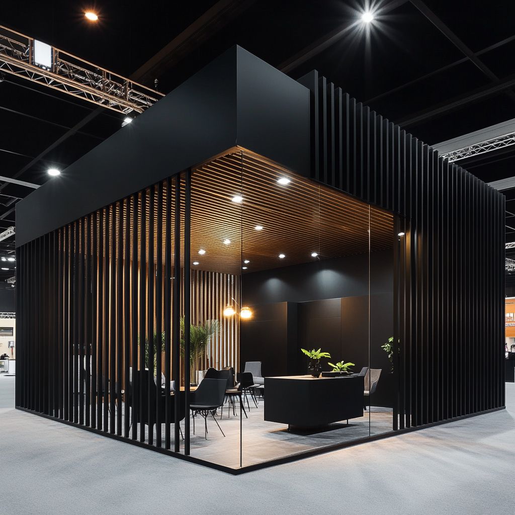 Exhibition booth at Damascus International Fair