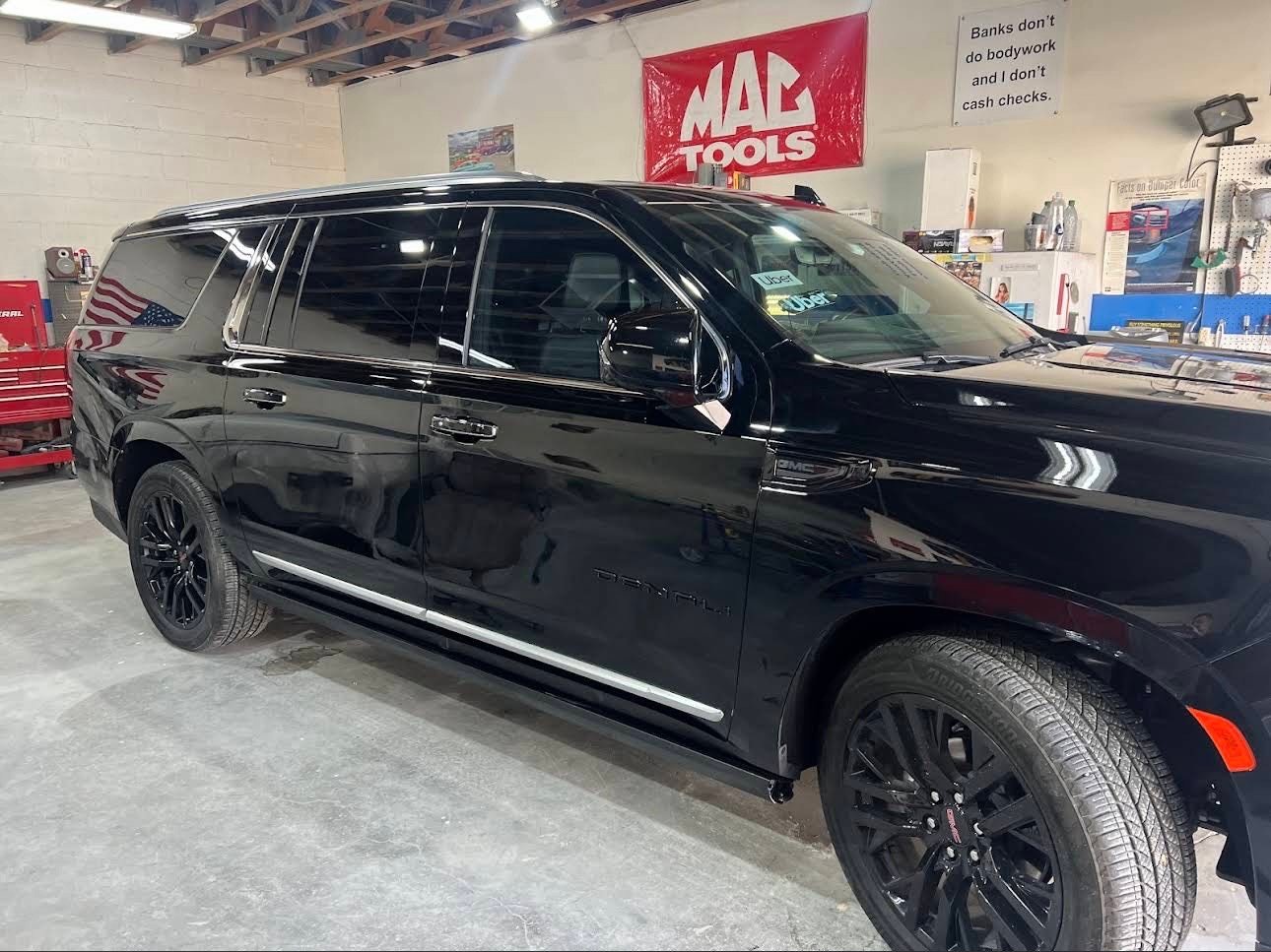 Professional paint work