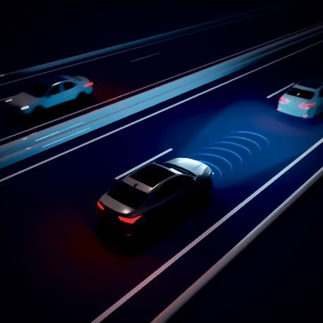 Intelligent speed limiter cruise control interface showing speed restriction settings