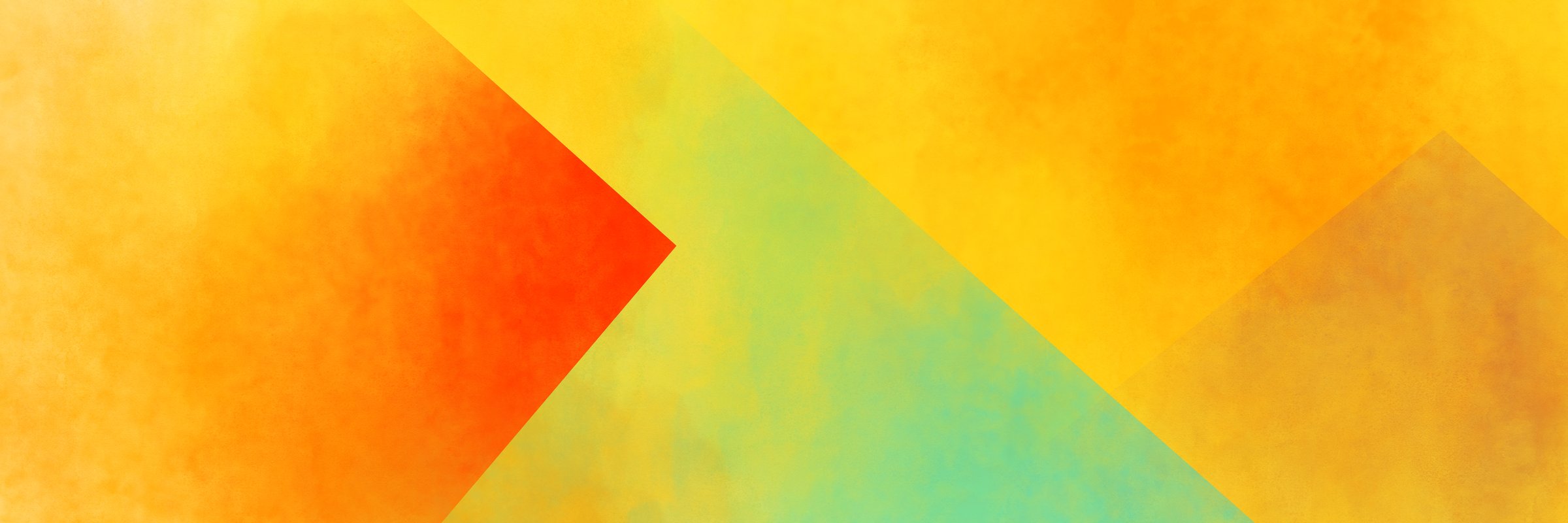 Colorful abstract banner