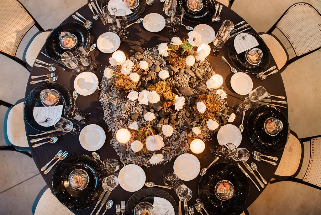 Evento Gretta Rentals - Montaje de mesa
