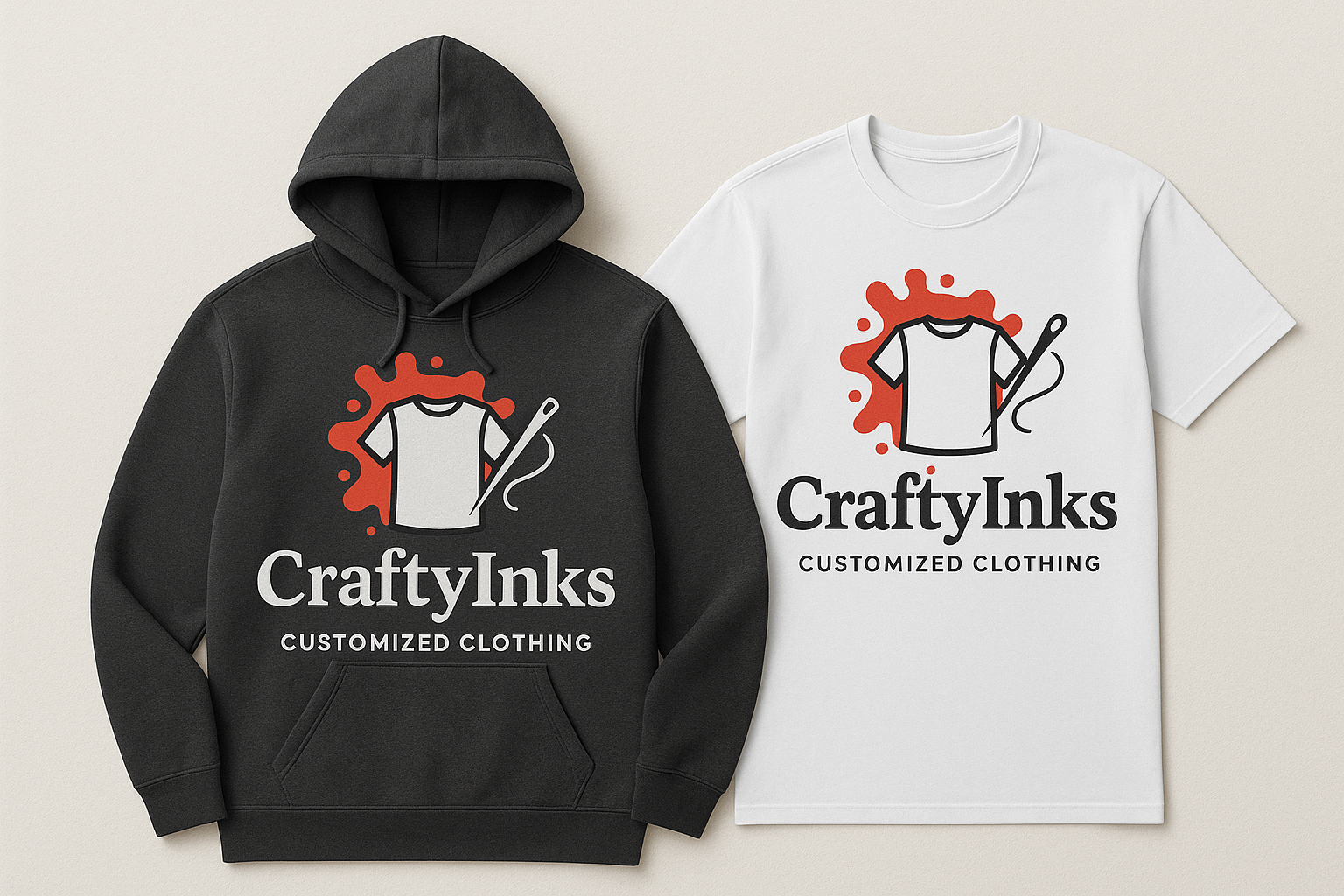 CraftyInks custom design showcase
