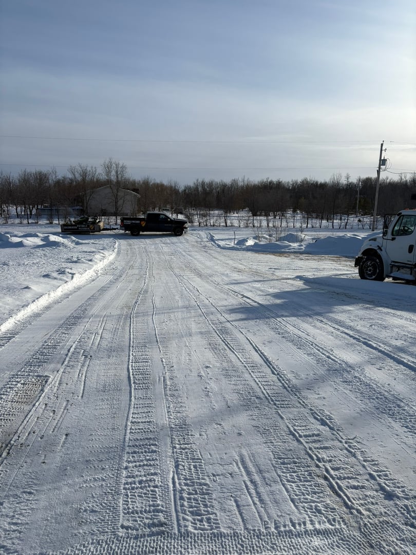 Man working on property maintenance