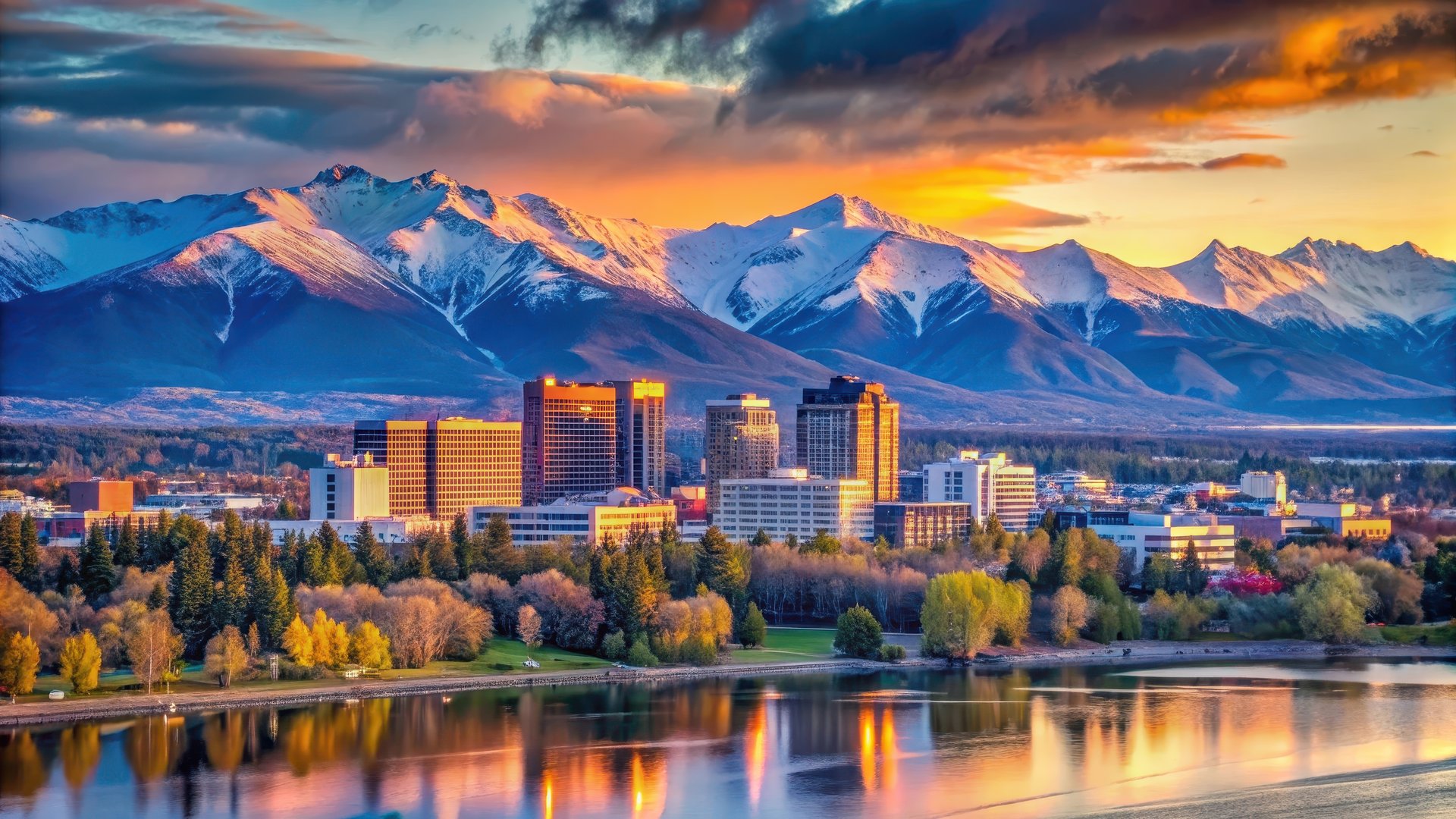Downtown Anchorage Alaska