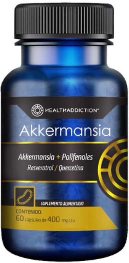 Akkermansia suplemento para salud intestinal y control metabólico