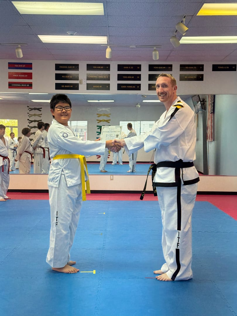 Martial arts training at ITFA Oklahoma