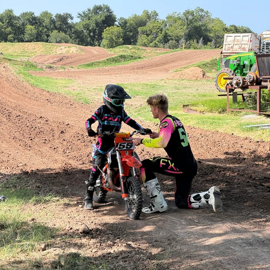 Black Gold Dirt Bike Track riders in action