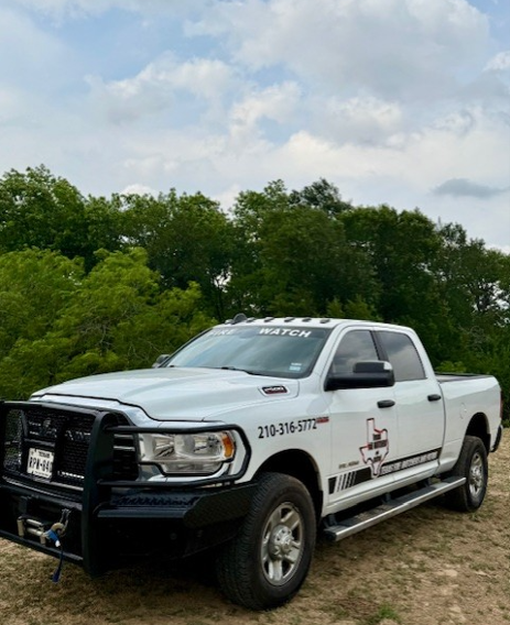 Texas Fire Watchers patrol truck for fire safety monitoring services